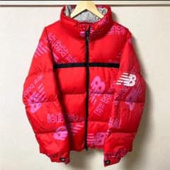 NEW BALANCE ダウン ジャケット 赤色 ニューバランスのサムネイル