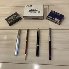 中古USED 万年筆•ボールペン プラチナ パイロット ピエールカルダン 英雄のサムネイル