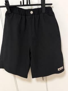 SEEROOTS ハーフパンツ ブラック 160cmのサムネイル
