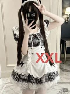 ハロウィン　SHEIN　メイド服　大きいサイズ