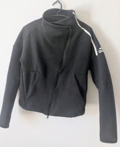 adidas ジャージジャケット 黒のサムネイル