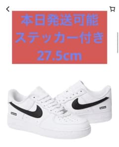 Supreme Nike Air Force 1 Low White/Blackのサムネイル