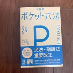 ポケット六法 平成29年版のサムネイル