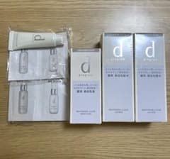 資生堂　dプログラム　ホワイトニングクリアローション&乳液つけかえレフィルのサムネイル