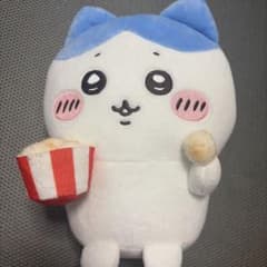 ちいかわ いっしょに食べよ ポップコーン ぬいぐるみ ハチワレ ③のサムネイル