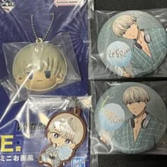 이치 반 쿠지 WINDBREAKER 카지 렌 카지 면 캔 배지 고무 매력