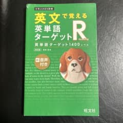 大学JUKEN新書 英文で覚える英単語ターゲットR 1400レベルのサムネイル