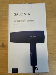【新品未使用】SALONIA SPEEDY ION DRYER SL-013NVのサムネイル