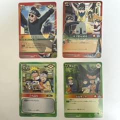 NARUTO カードゲーム 木の葉丸軍団ほか4枚セットのサムネイル