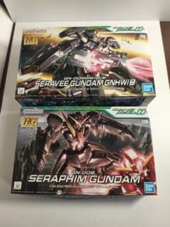 HG 1/144 セラヴィーガンダムGNHW/B & セラフィムガンダムのサムネイル