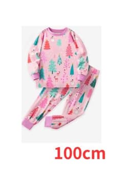 クリスマス柄 パジャマ 100cmのサムネイル