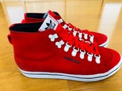 adidas スウェード スニーカー 赤 24cmのサムネイル