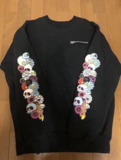 complexcon限定スカル&フラワー村上隆　スウェットのサムネイル
