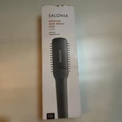 SALONIA ストレートヒートブラシ スリム ブラック SL-012BKSのサムネイル