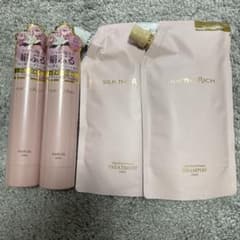 SILK THE RICH シャンプー トリートメント ヘアオイルセット SILK THE RICH ヘアオイル シャンプー トリートメント セット - メルカリ