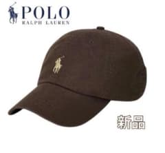 大人気☆即完売品】ラルフローレン キャップ 帽子 タグ付 ブラウン