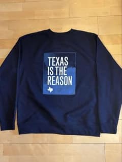 【最終値下】Texas Is The Reason スウェット ネイビー　emoのサムネイル
