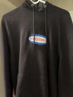 STUSSY パーカー ブラック Lのサムネイル