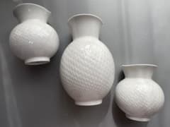 マイセン　陶器　花瓶　大1 小2の3つセット　白　波の戯れ マイセン 陶器 花瓶 大1 小2の3つセット 白 波の戯れ - メルカリ