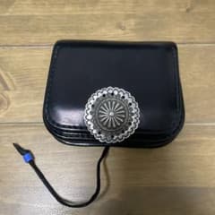 ゴローズ  美品　ウォレット　コインケース　財布　フラワーコンチョのサムネイル