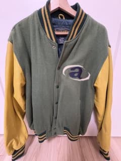 Abercrombie スタジャン グリーン Lのサムネイル
