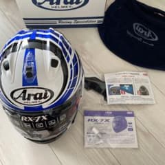 Arai RX-7X プラネット ブルー 山城オリジナルカラー59-60サイズ
