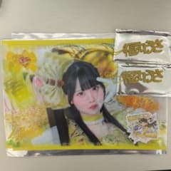 MEGALiFE!くじ iLiFE!福丸うさ F賞 ステッカー ラメキーホルダー