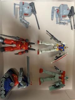 組立済みガンプラHGUCセットのサムネイル