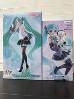 初音ミク フィギュア 2体セット NTver. しろたんのサムネイル
