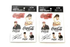 2枚‼︎ コカコーラゼロ V ステッカー 非売品Coca-Cola ZERO テテ