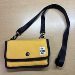 CHUMS Pouch Sweat ショルダーバッグ　イエロー　Mustardのサムネイル