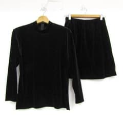 Aylesbury アリスバリー ベロア カットソー スカート M ブラック