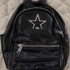 GRL 星型モチーフ ミニリュック ブラックのサムネイル