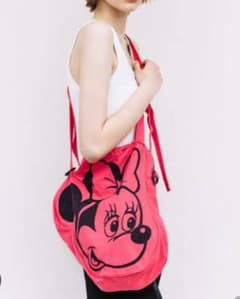 新品WCJ ディズニー ミニー トートバッグ ショルダーバッグ 若槻千夏