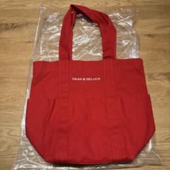DEAN & DELUCA レッド トートバッグ　2026 福袋　新品未使用品