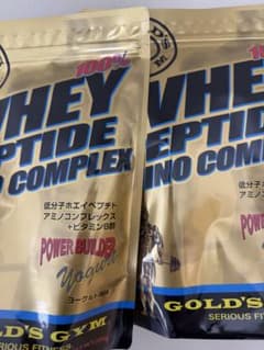 ゴールドジム ホエイペプチド アミノコンプレックス 500g 2つ - メルカリ