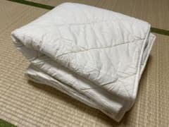 キングサイズベッド敷パッド ウォシャブルウールヘッドバンド(rko606様専用)のサムネイル