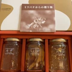 山田養蜂場　蜂蜜ゆず・しょうが・れもん　3点セットのサムネイル