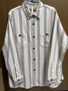 Nigel Cabourn LYBROアークティックシャツ ストライプシャツのサムネイル