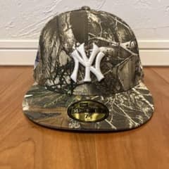 New Era 59FIFTY ニューヨークヤンキース迷彩キャップリアルツリーのサムネイル