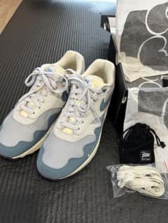 Nike x Patta Air Max 1 スニーカー アクア 海 28 - メルカリ