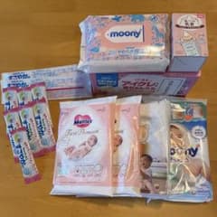 アイクレオ液体ミルク、すこやか粉ミルク、紙おむつのサムネイル