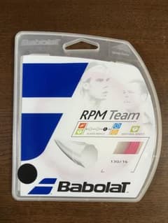 【新品パッケージ品】テニスガットBabolat RPM Team 130 ピンクのサムネイル