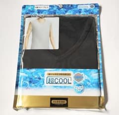 CLOSSHI PREMIUM 超COOL V首スリーブレス 黒 Mのサムネイル