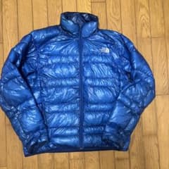 THE NORTH FACE ダウンジャケット ブルー Lのサムネイル