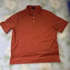 00s LANDS' END スーピマコットン ポロシャツ XL ペルー製　古着のサムネイル