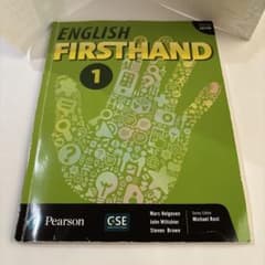 English Firsthand 1 イングリッシュ ファーストハンド1のサムネイル