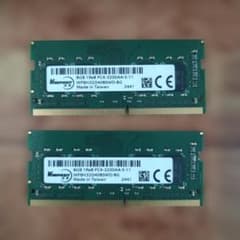 Wooposit ノートPC用メモリ 8GB 2枚セット 計16GB Wooposit ノートPC用メモリ 8GB 2枚セット 計16GB - メルカリ