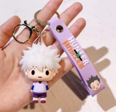 HUNTER×HUNTER キルア キーホルダー HUNTER×HUNTER キルア マスコットキーホルダー ストラップ - メルカリ