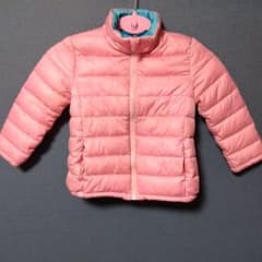 キッズ 中綿ジャケット ピンクのサムネイル
